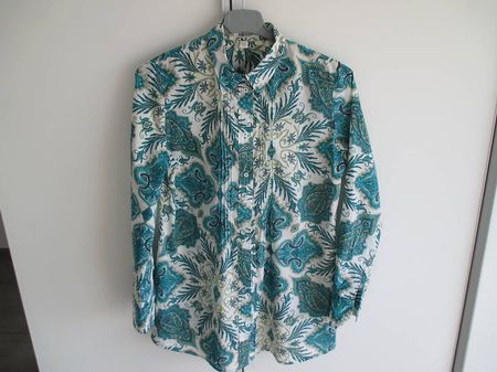 Bluse von Nadine H., längeres Modell, Gr. 38