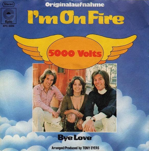 Schallplatten: 5000 Volts:  I'm On Fire 7" – Gebraucht aus Steinhausen von Vilivinili