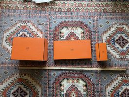 3 Hermes Schachteln Set diverse Grössen 