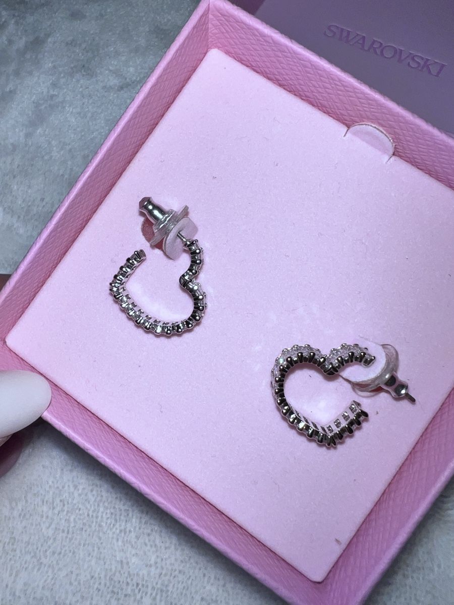Swarovski Boucles d'oreille: Swarovski Herz Ohrringe – D'occasion à Uznach par nataschalendi 3