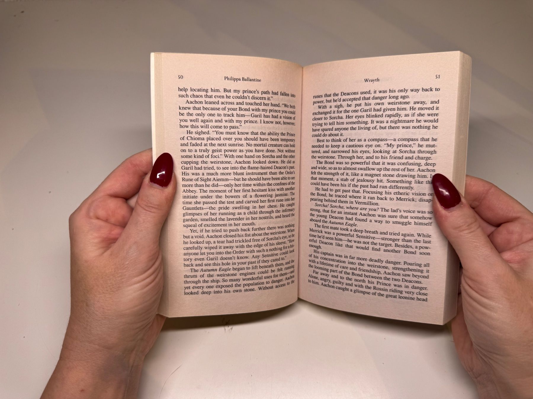 Libri: NOVEL: Philippa Ballantine, Wrayth – Usato da Grosswangen venduto da English_books 4
