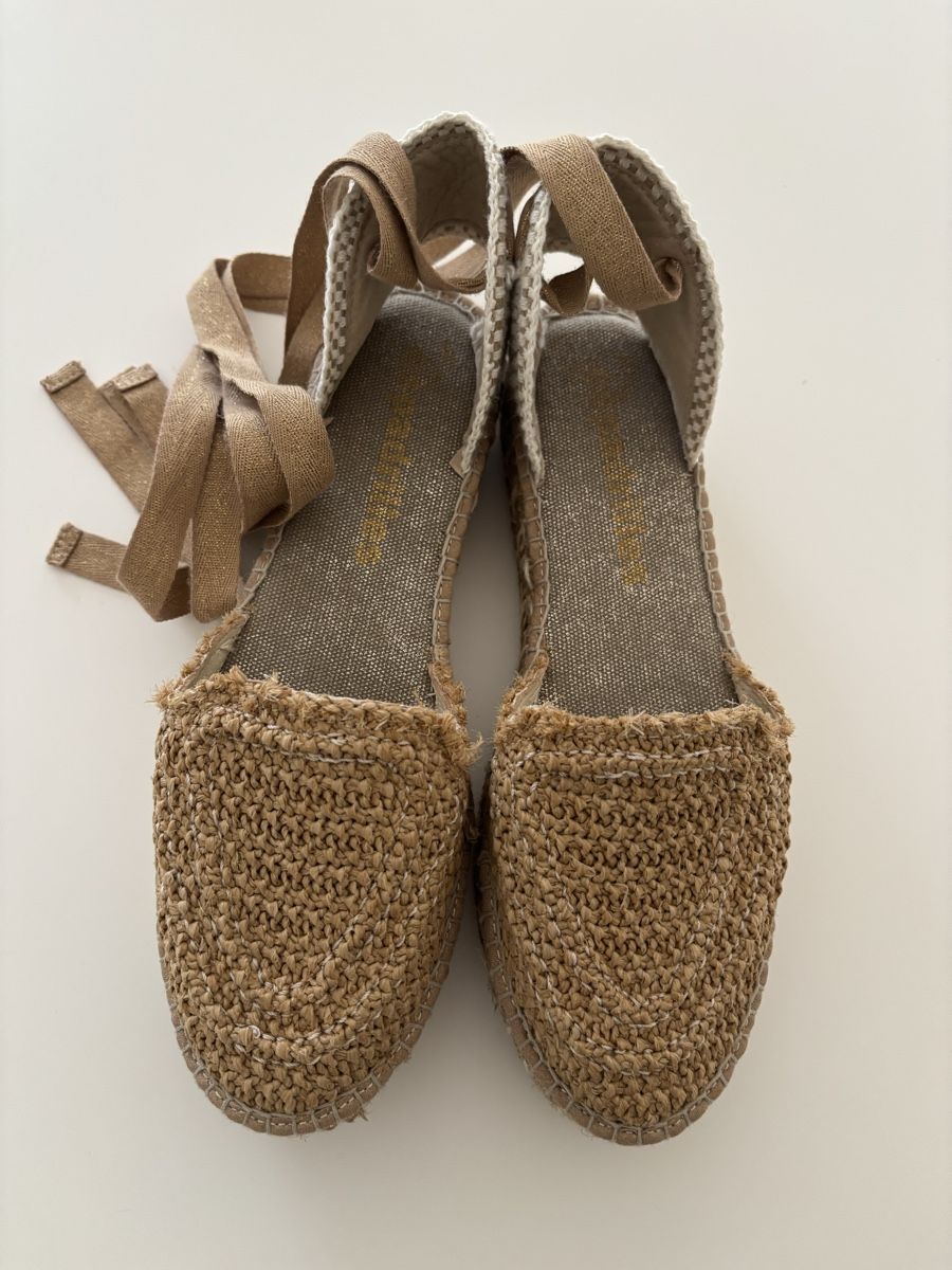 Scarpe da donna: Espadrilles Gr. 39 Beige mit Schnürung – Usato da Zürich venduto da Minixxs 1