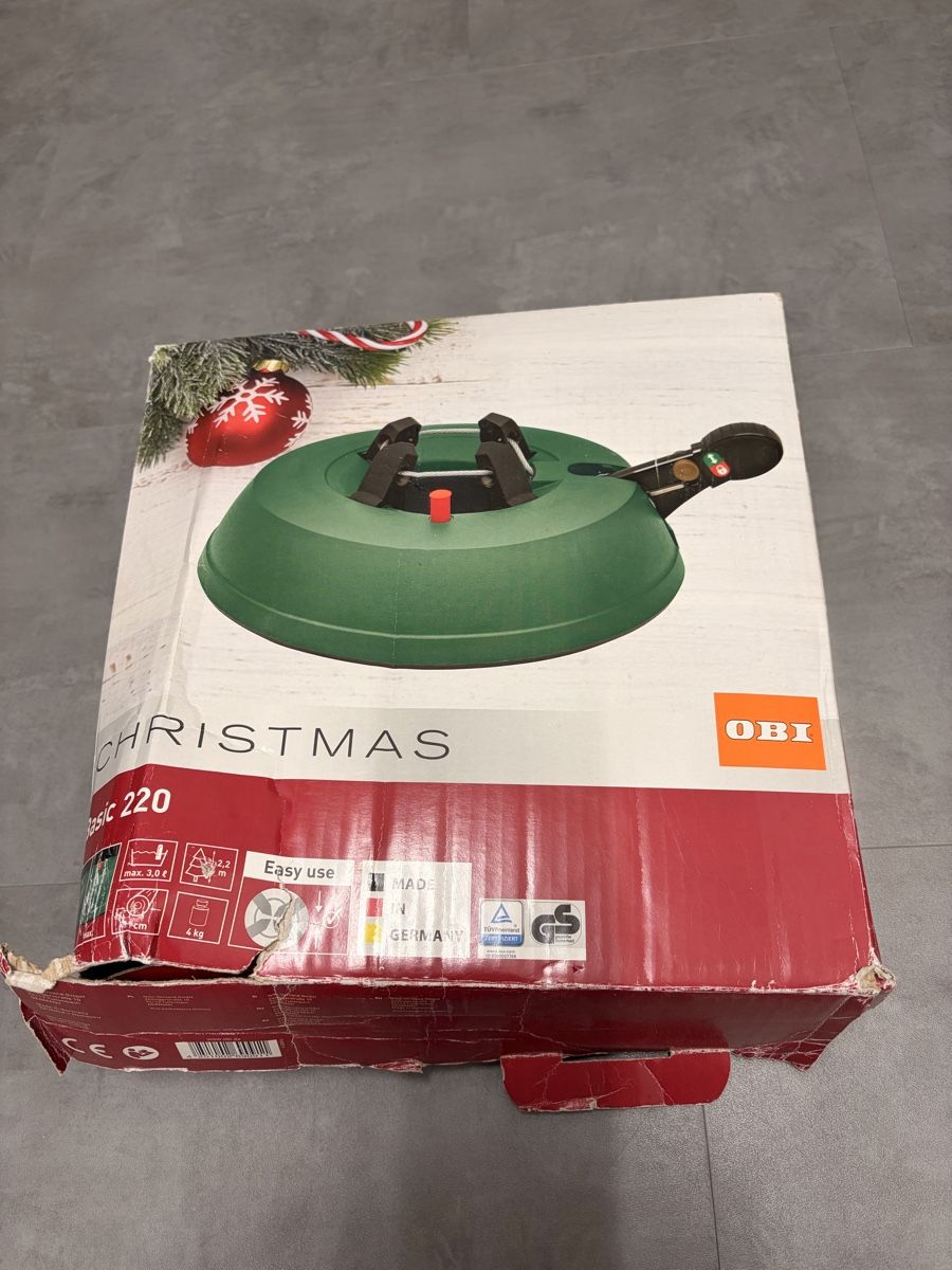 Basi per albero di Natale: Christbaumstaender OBI - Top Zustand! – Usato da Lyss venduto da Gravis7 1