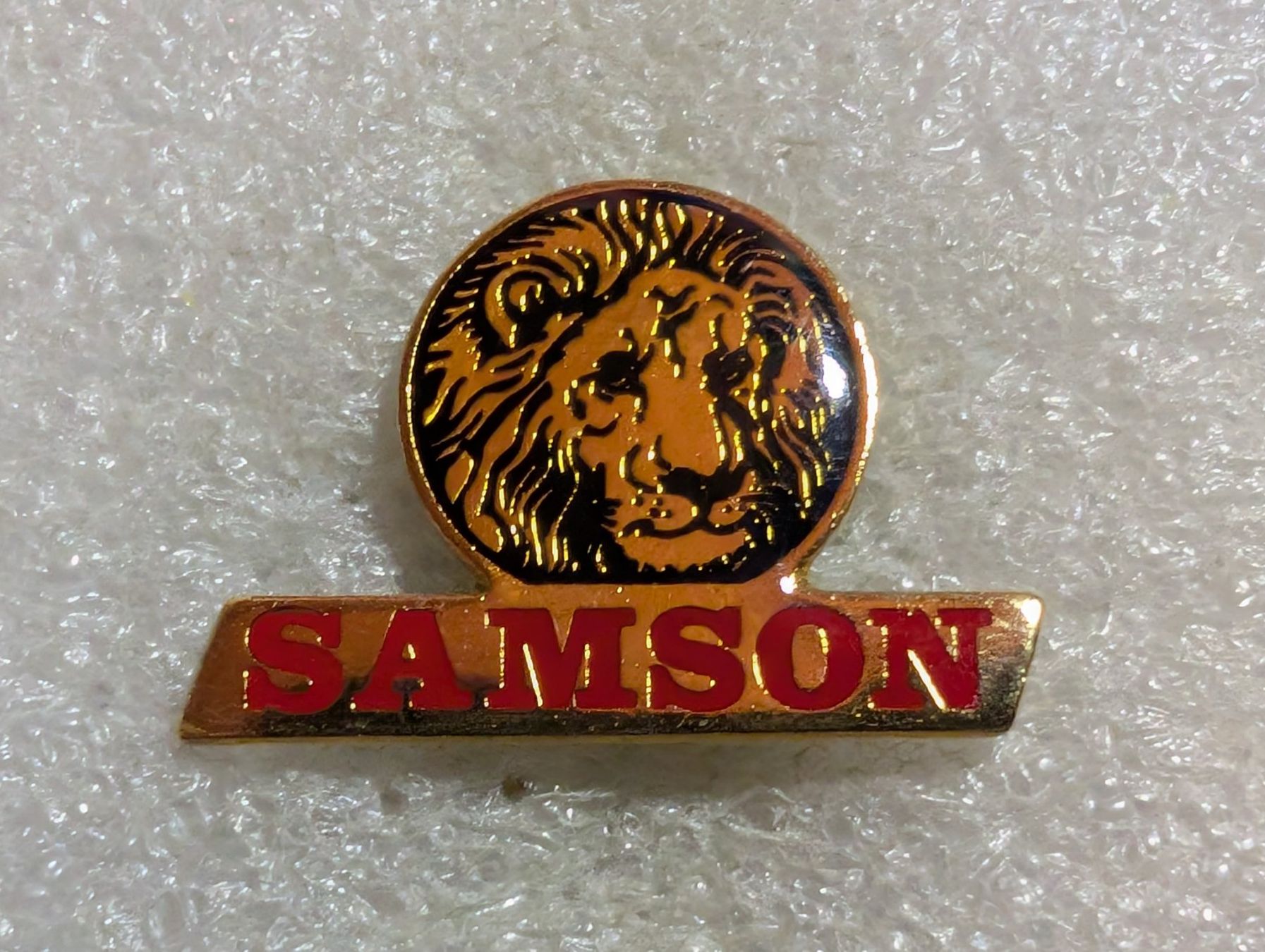 Placchette & Badge: Ansteckpin 230: Samson – Usato da Oppligen venduto da Pin-Fall-Shop