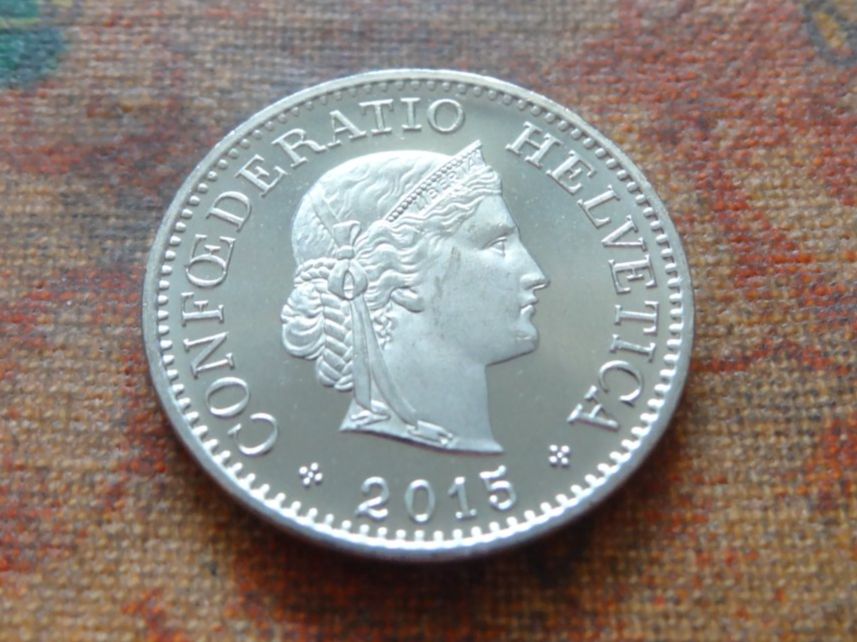 Tutti le monete: 10 Rp. 2015 – Usato da Romanel-sur-Lausanne venduto da Swift13