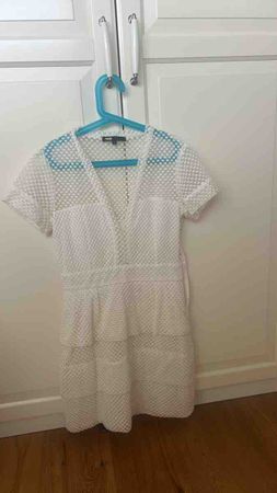 Maje Sommerkleid Damen Weiss Grösse 38 neuwertig