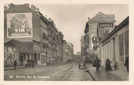 Geneve rue de Lausanne Oldtimer