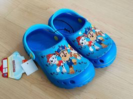 Clogs / Gartenschuhe blau Paw Patrol Gr 30 NEU!