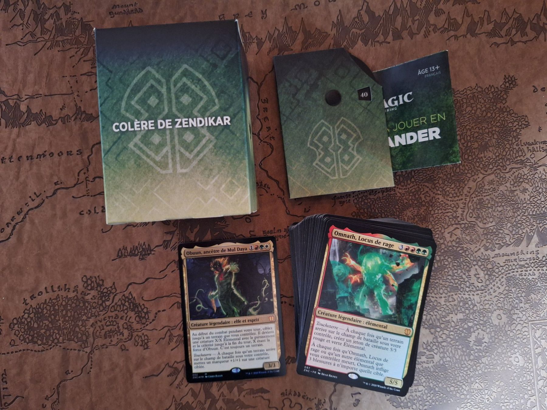 Magic The Gathering Carte collezionabili: MTG - Deck commander préconstruit "Colère de Zendikar" (FR) – Usato da Fribourg venduto da TiBiscuit