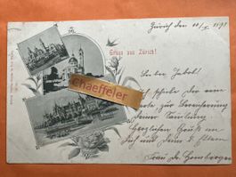 1898 Gruß aus Zürich!