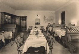 Alte Ansichtskarte Hotel Schönbühl Bern, Grauholzstube