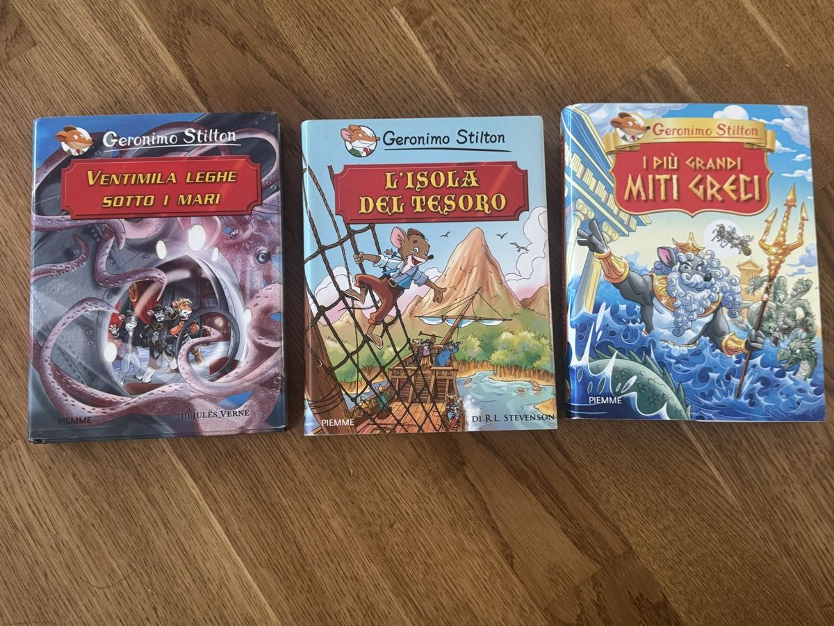 Libri: Geronimo Stilton libri – Usato da Hüttikon venduto da MacDani