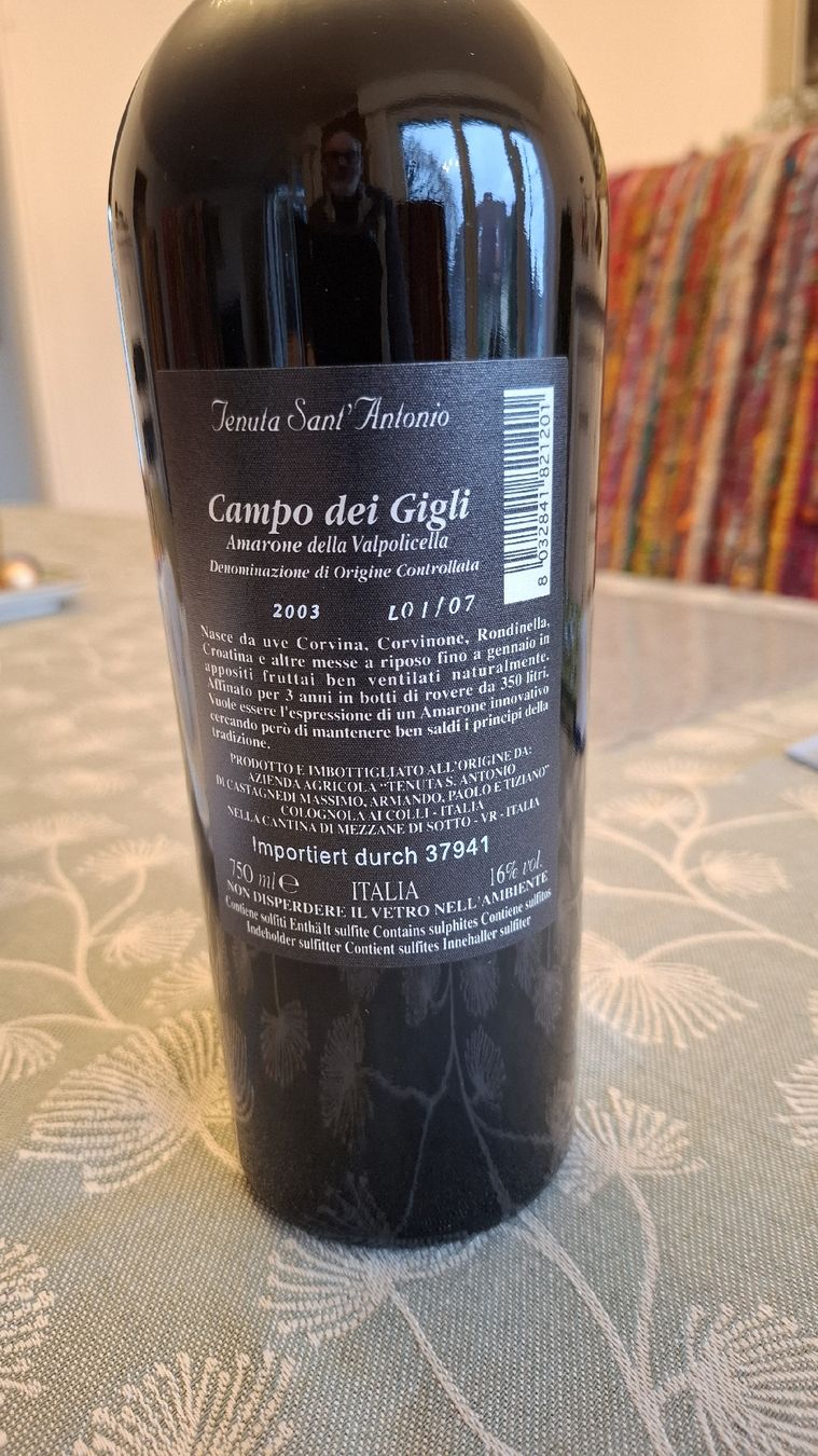 Vino: Amarone – Nuovo (secondo la descrizione) da Lengnau BE venduto da Truemps 2
