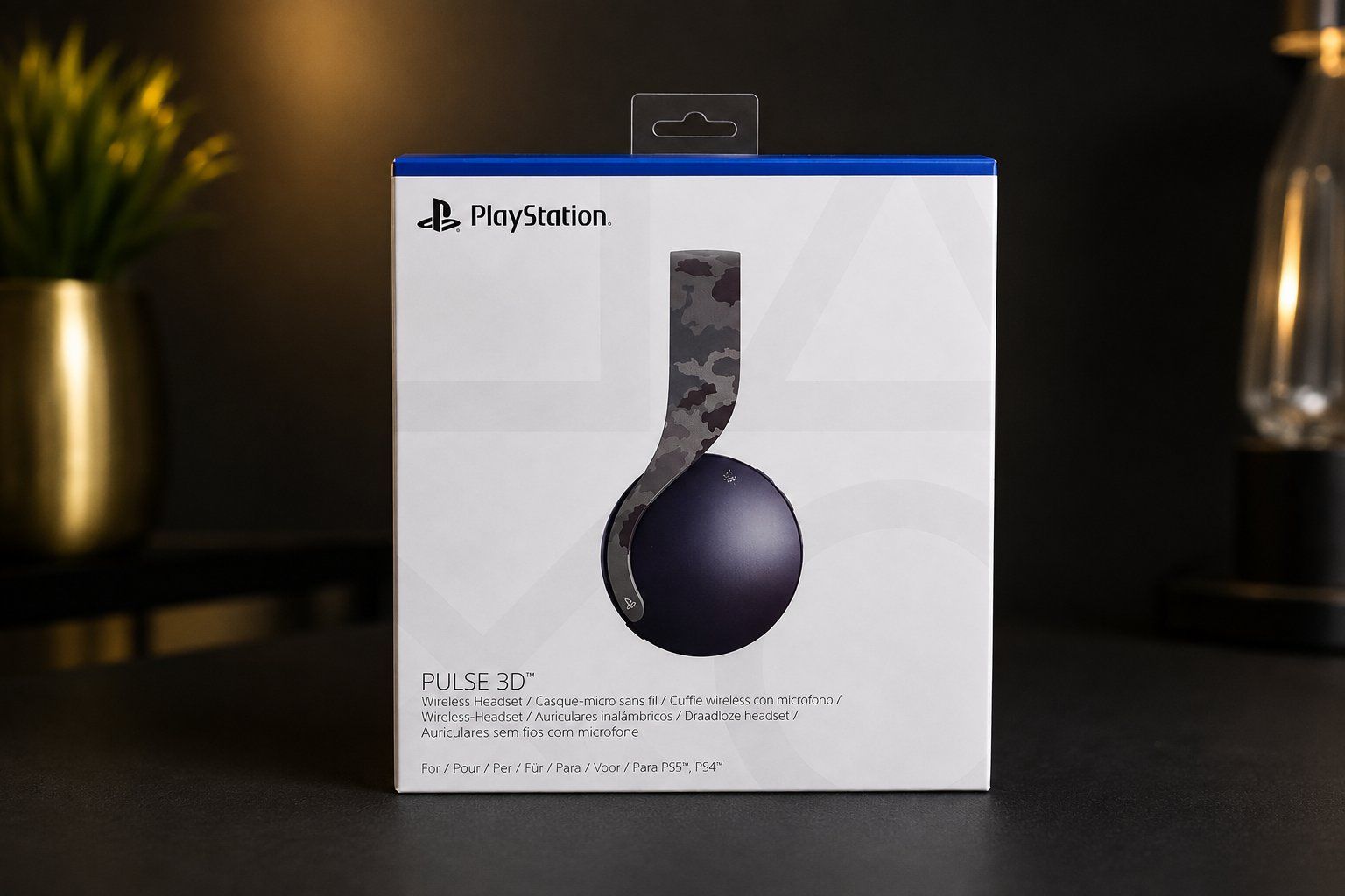 Sony Cuffie: PlayStation PULSE 3D Wireless Headset – Camouflage Edition – Nuovo e nell'imballaggio originale da Mosnang venduto da Marek0922