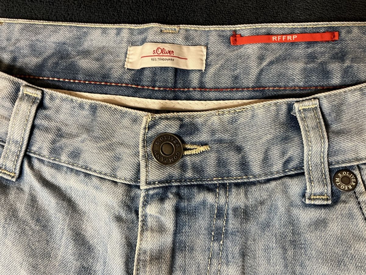 S.Oliver Jeans: s.Oliver Jeans Bermuda Shorts Gr. 34 Blau – Usato da Kaisten venduto da saleforfun 6