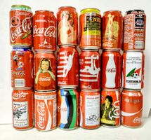 18 alte Coca-Cola Dosen  (5)