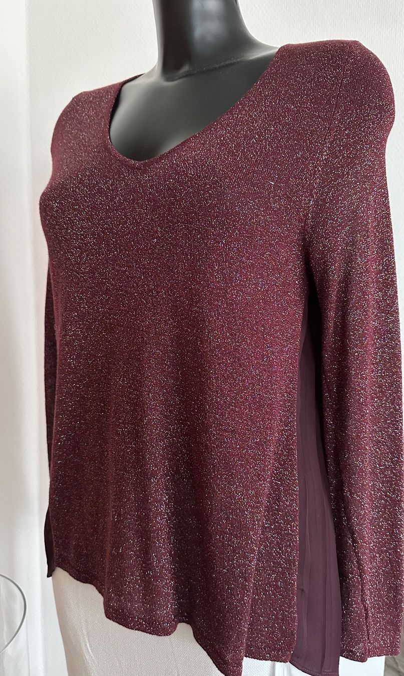 Blusen: TOP Gr M / 38 GRAIN DE MALICE Bluse Tunika festlich – Neu (gemäss Beschreibung) aus Rickenbach b. Wil von sunneschii_