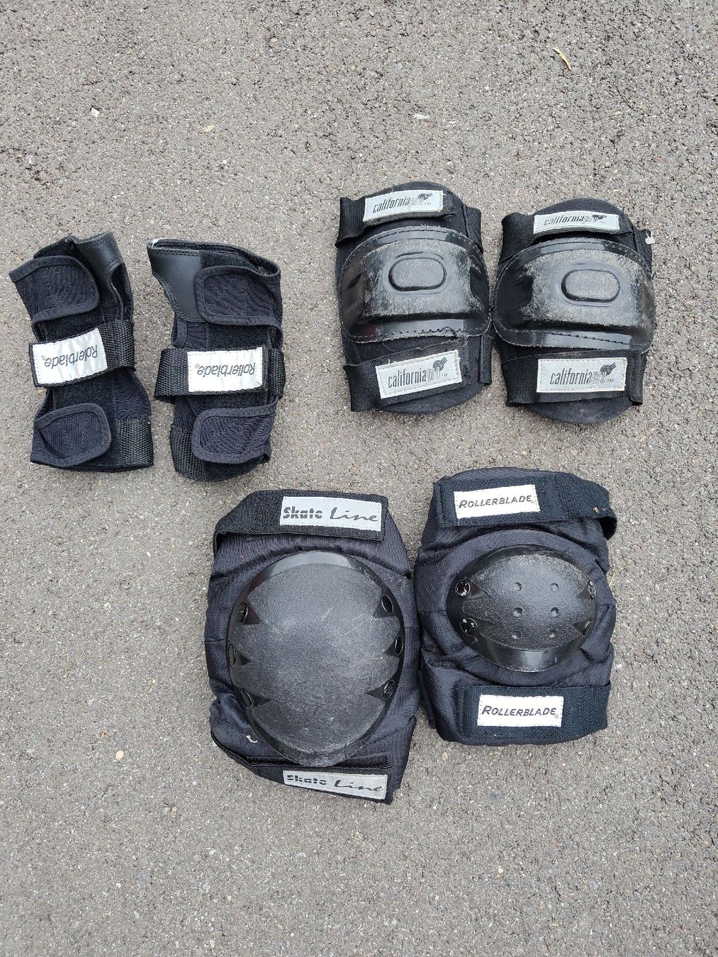 Schutz & Schoner: Schoner für Inline-Skating, Protektoren-Set – Gebraucht aus Rheineck von Roman120