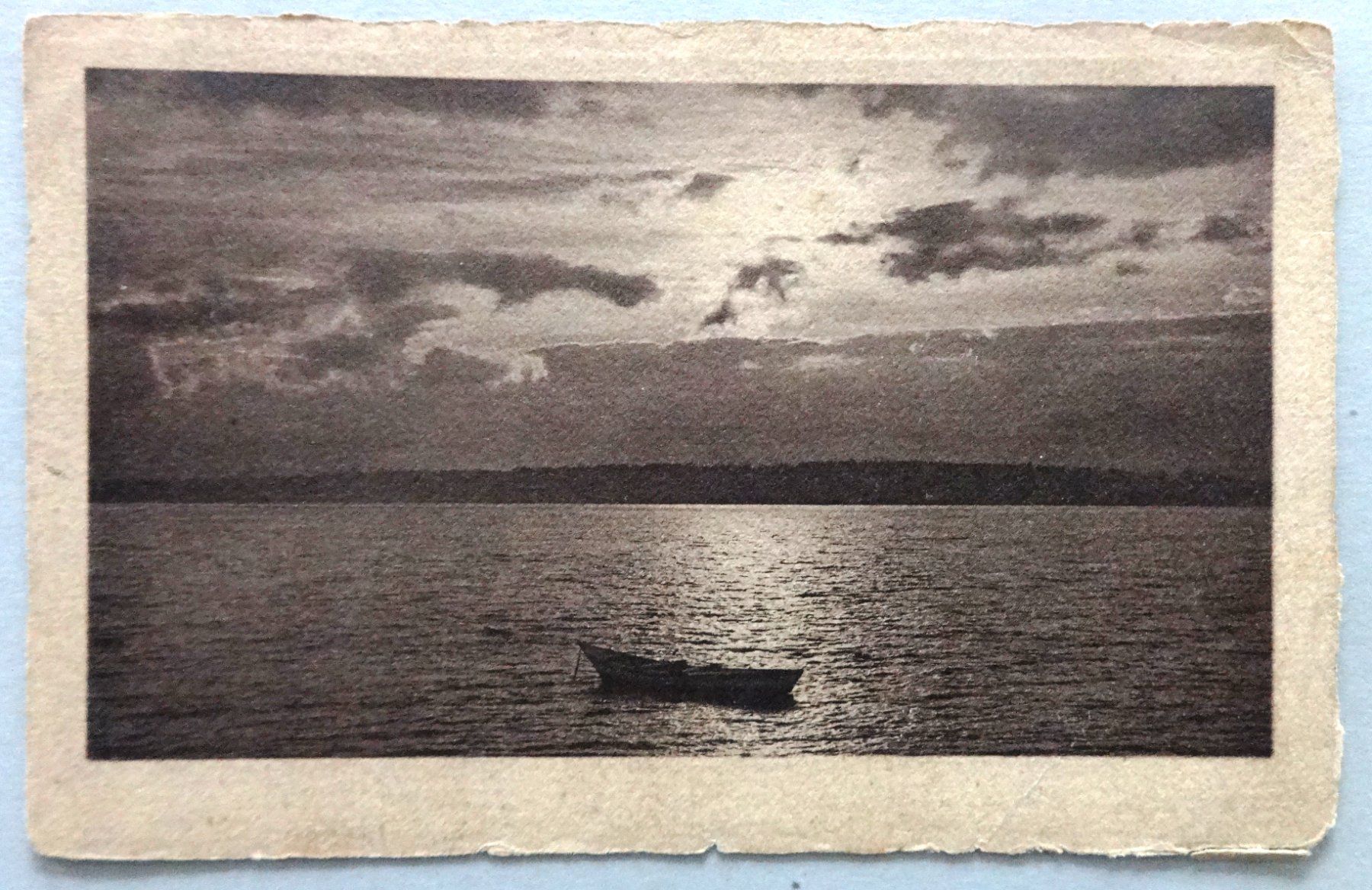Ansichtskarten: La nuit sur le lac – Defekt aus Fétigny von Billy2miny