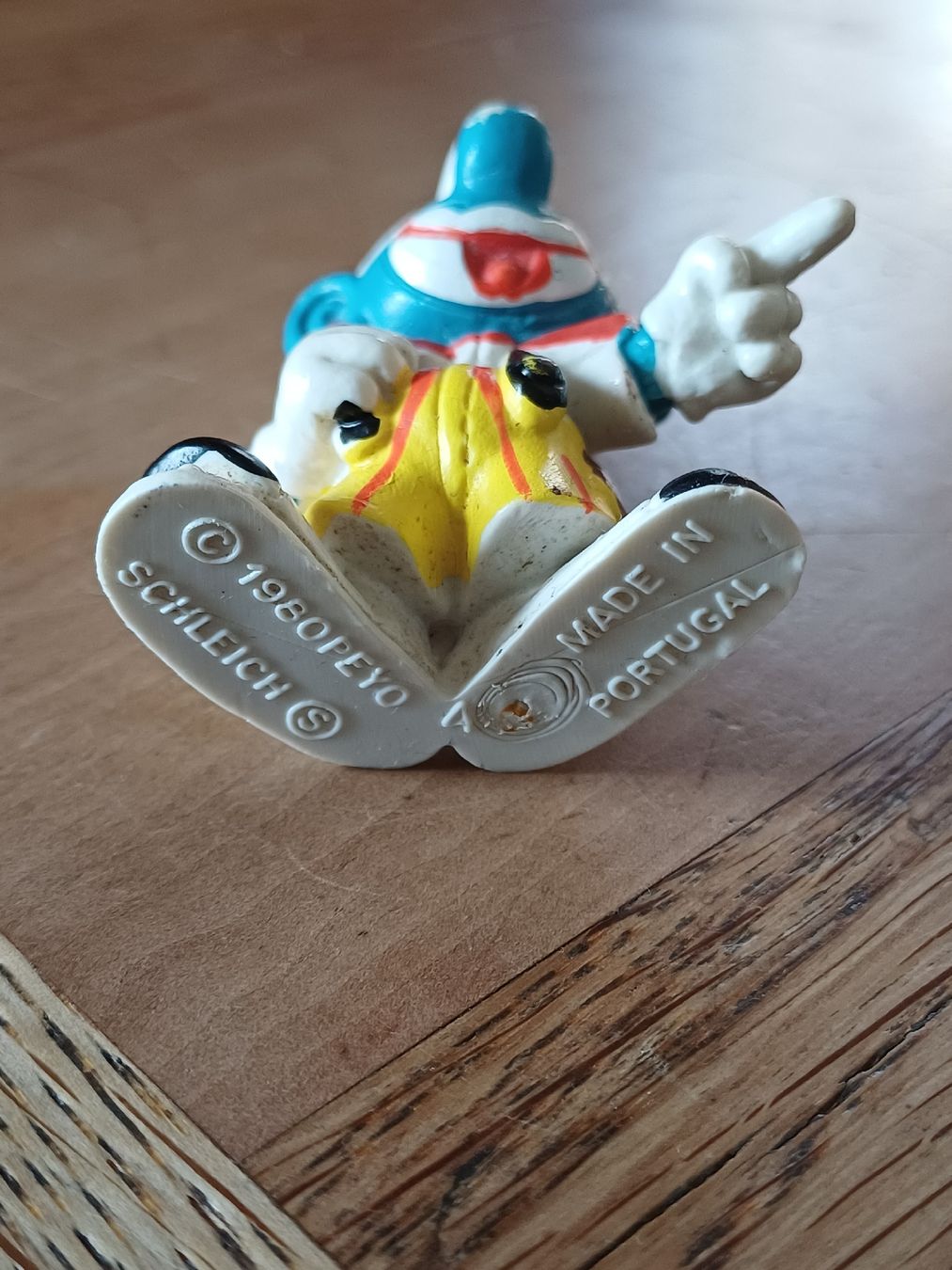 Schleich Statuette: Schlumpf Clown von Schleich 1980 – Usato da Ringoldswil venduto da drache13 6