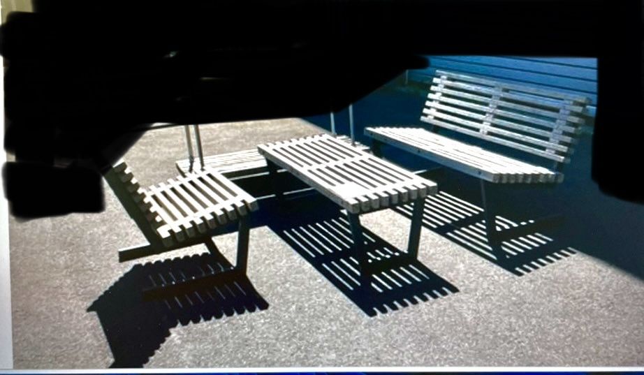 Set di tavolo e panche: Siesta Gartenmöbel gebraucht 1er + 2er Sitz mit Tisch  – Usato da Triengen venduto da arb_9wp7 1