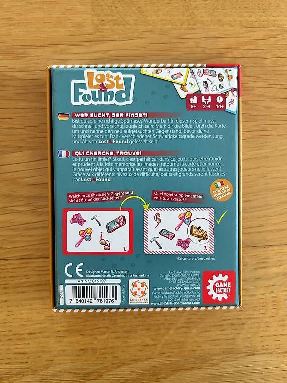 Giochi: Lost & Found  Game Factory – Usato da Wabern venduto da up2zero 1