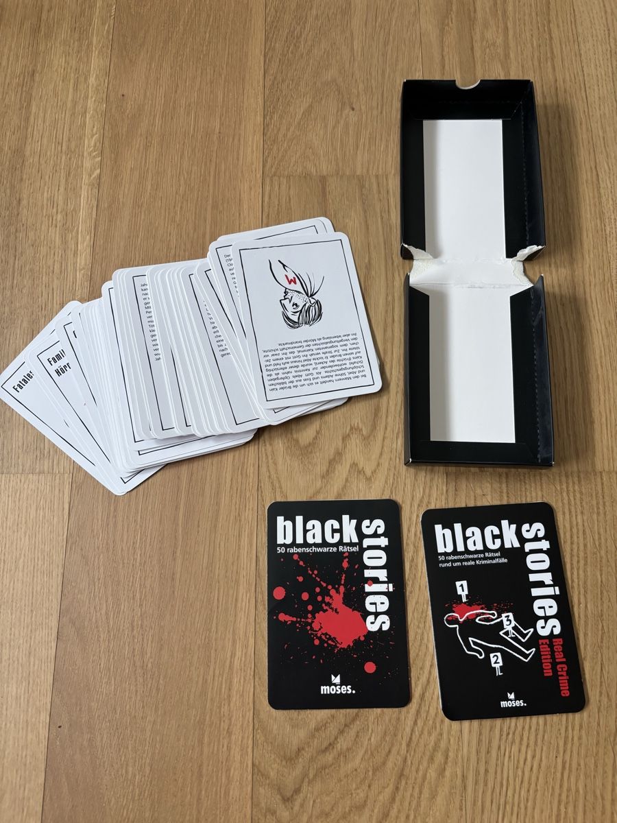 Giochi: Black Stories Real Crime Edition – Usato da Grosswangen venduto da Yafuda 1