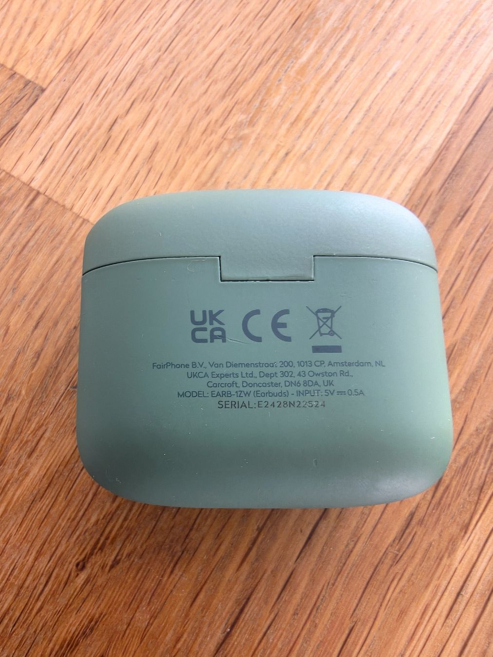 Fairphone Cuffie: Fairphone True Wireless Earbuds Green Used – Usato da Villars-sur-Glâne venduto da vaskoz86 1