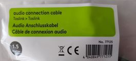 Audio Anschlusskabel/Fibre Optic-Kabel