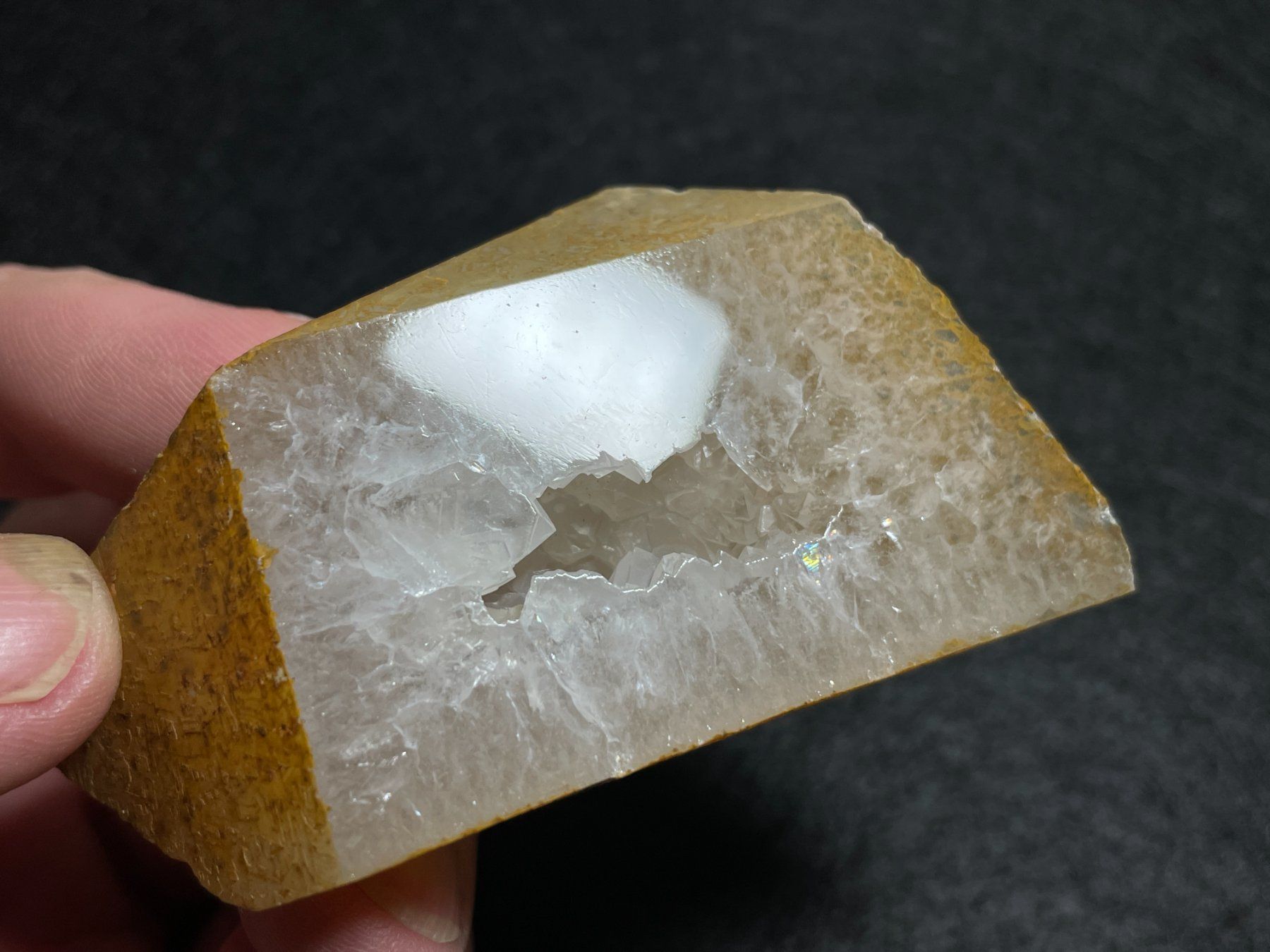 Minerali & Pietre curative: Rare agate polyédrique - géode géométrique – Nuovo (secondo la descrizione) da Cernier venduto da Tashi_Delek 2