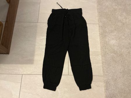 Schwarze Stoffhose Gr.M bequem wie Jogginghose