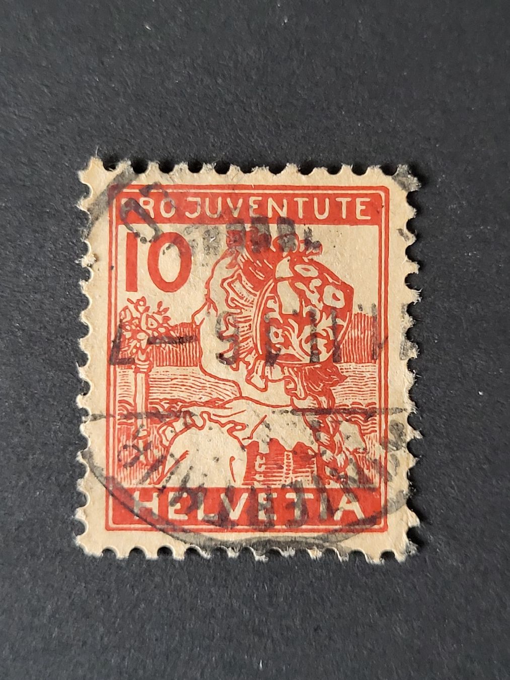 Tutti i francobolli: 1915, Pro Juventute J3 – Usato da stäfa venduto da brandy66