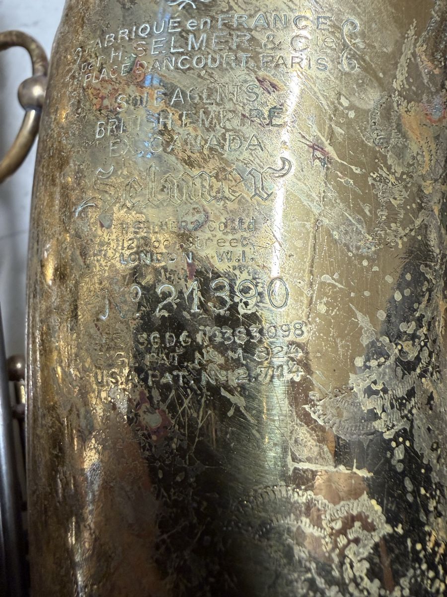 Selmer Strumenti musicali: Tenorsax Selmer nr. 21390 – Usato da Burgdorf venduto da kla_r5tf