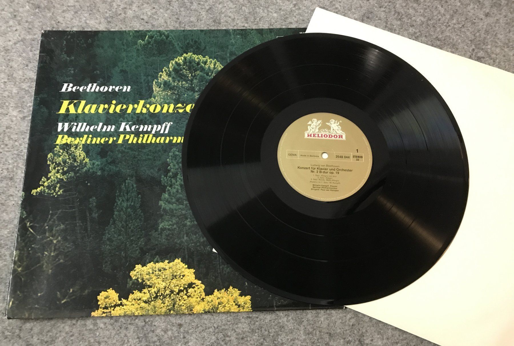 Dischi in vinile: LP- Beethoven- Klavierkonzerte Nr. 2 + 4 – Usato da Guntershausen venduto da Gloominati 2