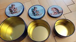 3 dekorative M.I. Hummel Metalldosen