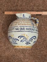 Krug mit Rezept handbemalt Keramik H 24cm B 20cm D 18cm