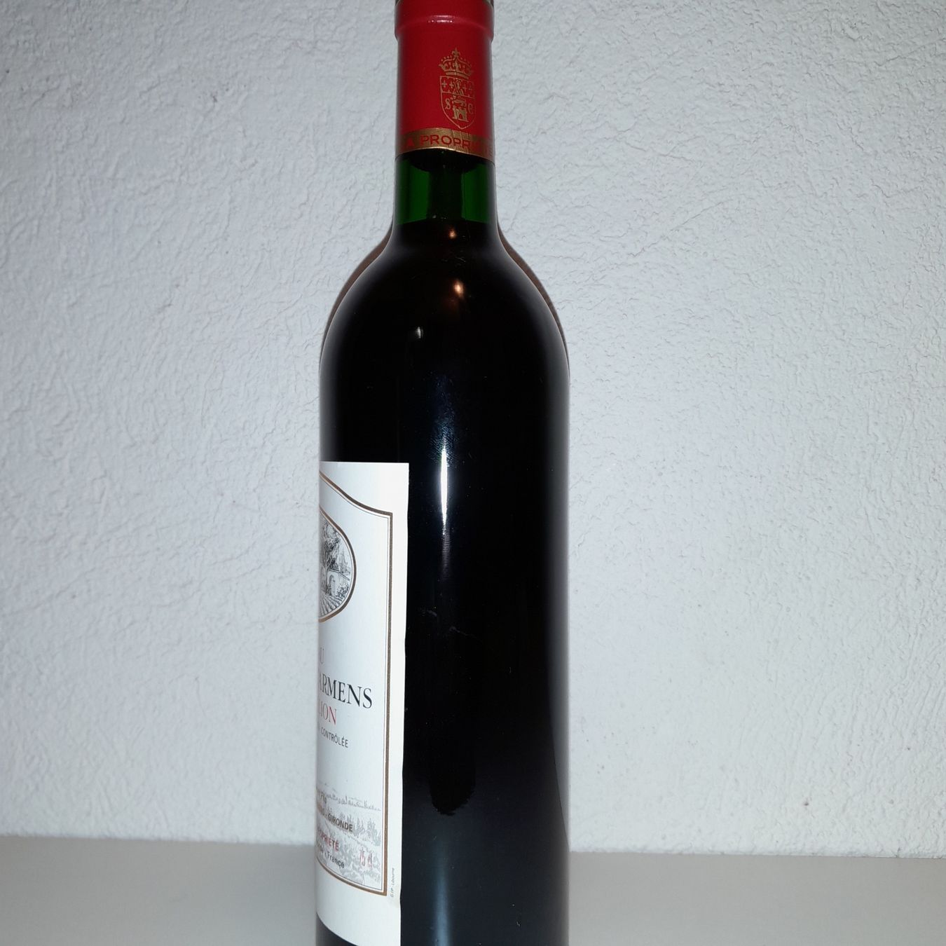Vino: 1990 Château LES GRAVES d'ARMENS 1990 – Nuovo (secondo la descrizione) da Venthône venduto da achos 1
