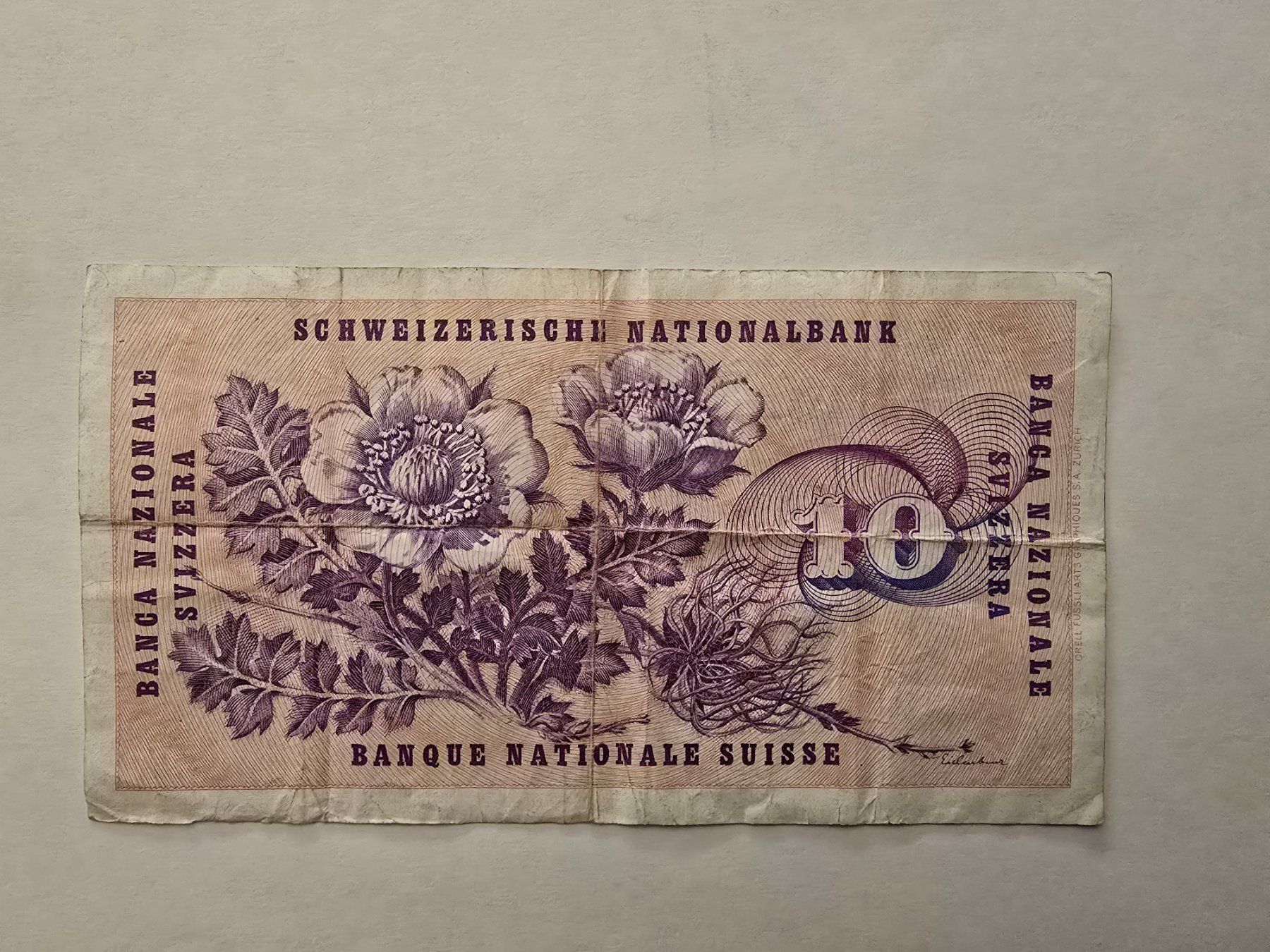 Banconote: Billets de 10 francs, Série 94 R – Usato da Neuenhof venduto da brasvarela 1