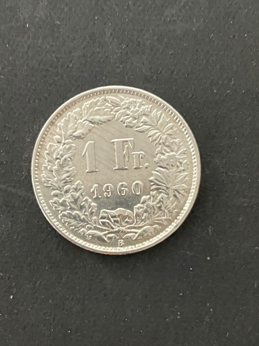 Toutes les monnaies: 1.- Silber CH Jahr 1960 – D'occasion à Meierskappel par Hala03 1