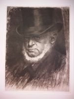 Stauffer Bern 1885 portrait Adolf Menzel  (gerhard richter)