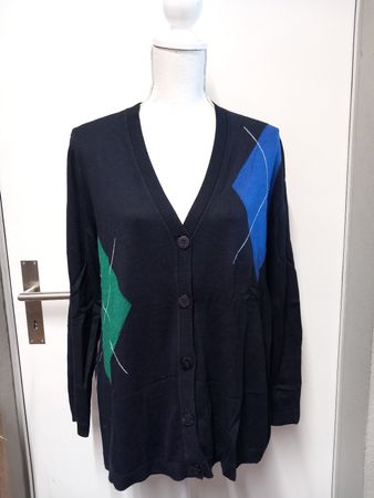 Marina Rinaldi leichte Strickjacke Gr.M, marine