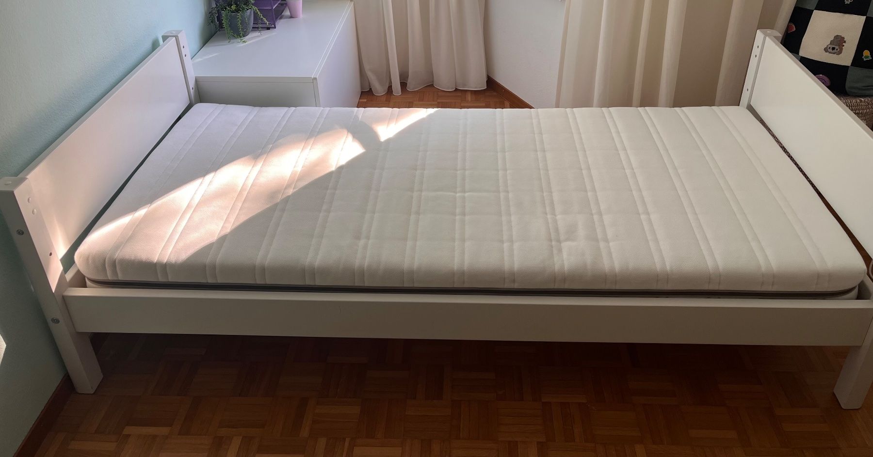 Flexa Letti: Flexa Kinderbett mit Schubladen, Weiss, 90X200cm – Usato da Zürich venduto da TUF12 6