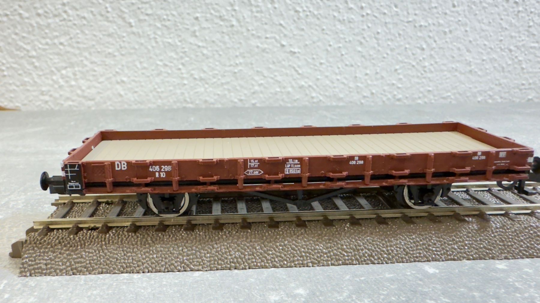 Roco Modellini di ferrovie: Roco Flachwagen / Rungen H0 / AC – Usato da Schlieren venduto da rat_lq6b 2