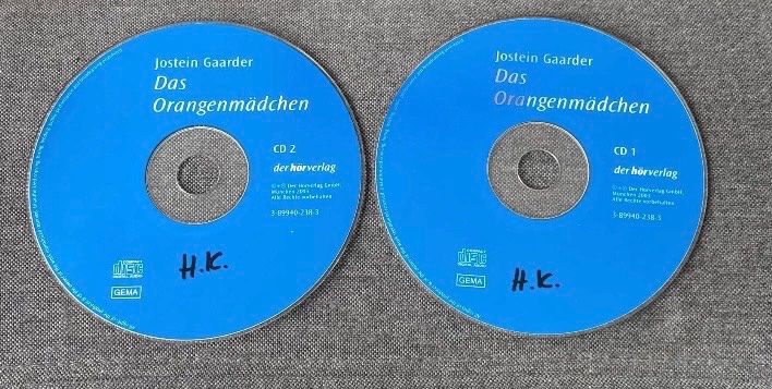 Audiolibri: 2 CDs Jostein Gaarder Das Orangenmädchen • Philipp Schepmann – Usato da Luzern venduto da Lycka 2