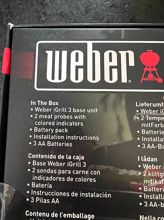 Weber Altro per la casa: Weber iGrill 3 neu und originalverpackt – Usato da Arlesheim venduto da SKA_4144 1