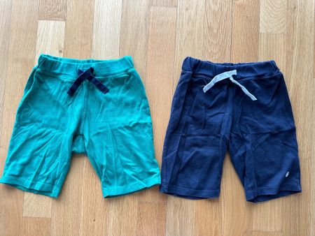 Petit Bateau Shorts Blue+Green Size 6, 116