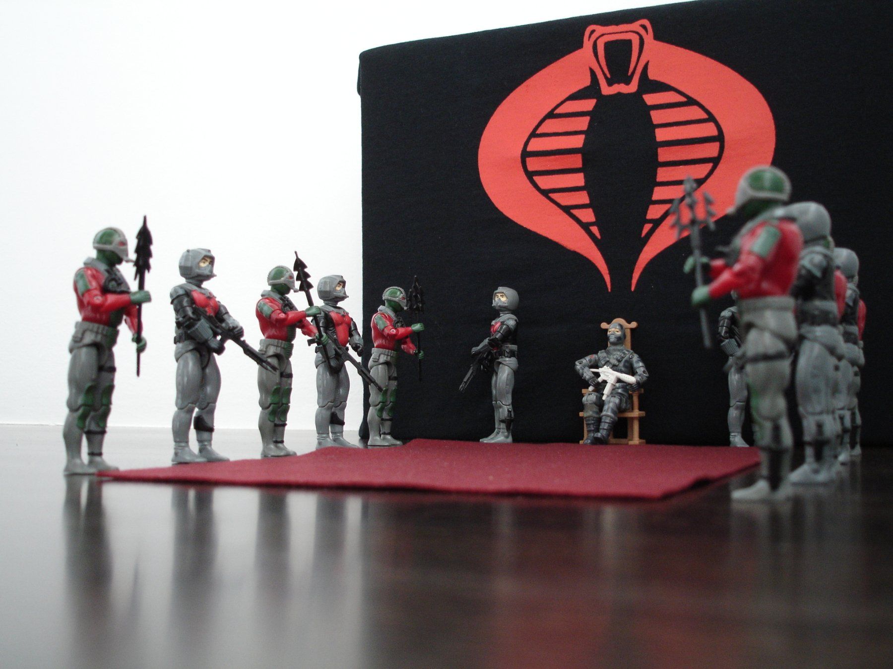 Hasbro Statuette: G.I. Joe Cobra Armeetaucher Undertow/Eels – Usato da Möriken AG venduto da Vellas 2