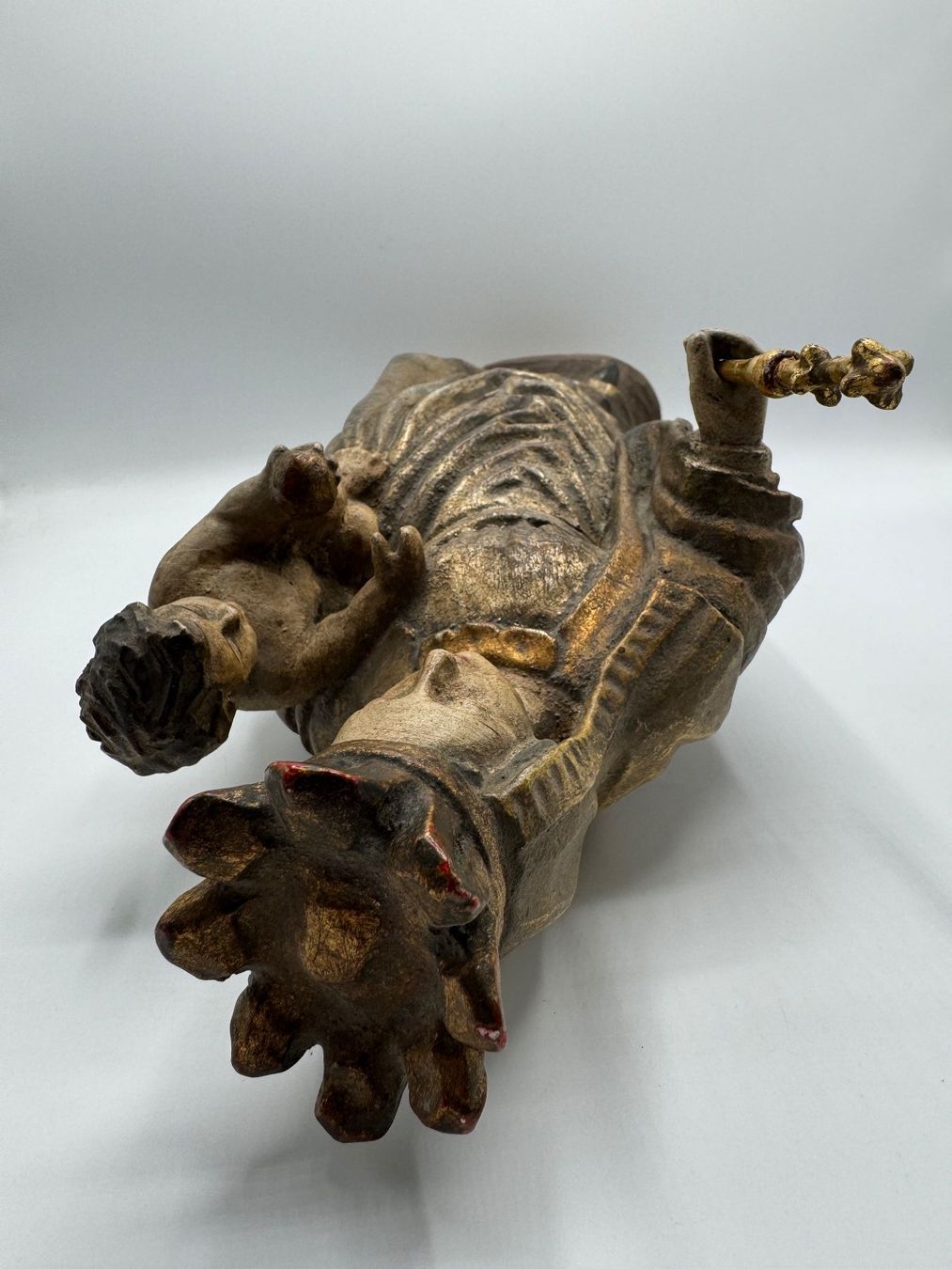Figuren: Madonna mit Kind, Holzfigur, antike – Gebraucht aus Sachseln von BONATI01 9
