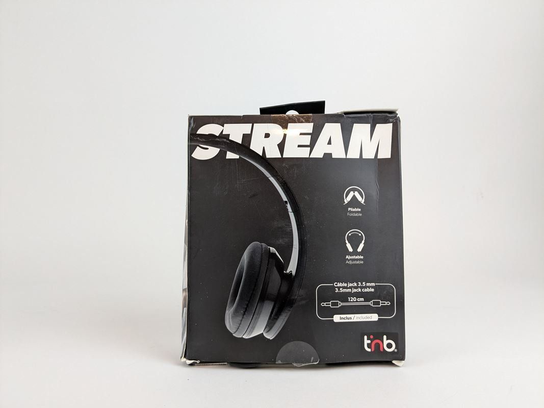 Cuffie: T`NB On-Ear-Kopfhörer Stream Schwarz – Nuovo (secondo la descrizione) da Thun venduto da Restwert_Thun 1