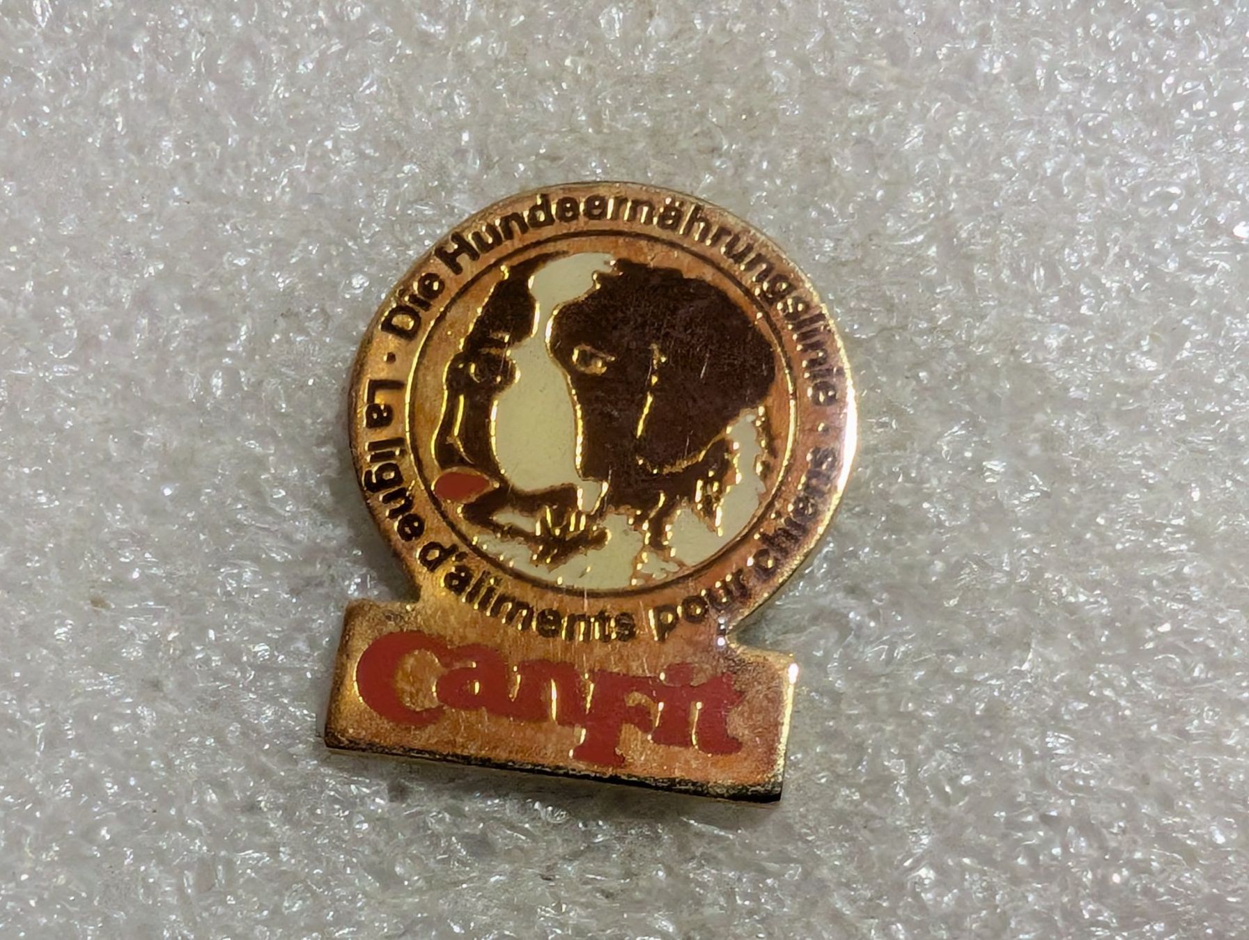 Placchette & Badge: Ansteckpin 243: Canfit – Usato da Oppligen venduto da Pin-Fall-Shop